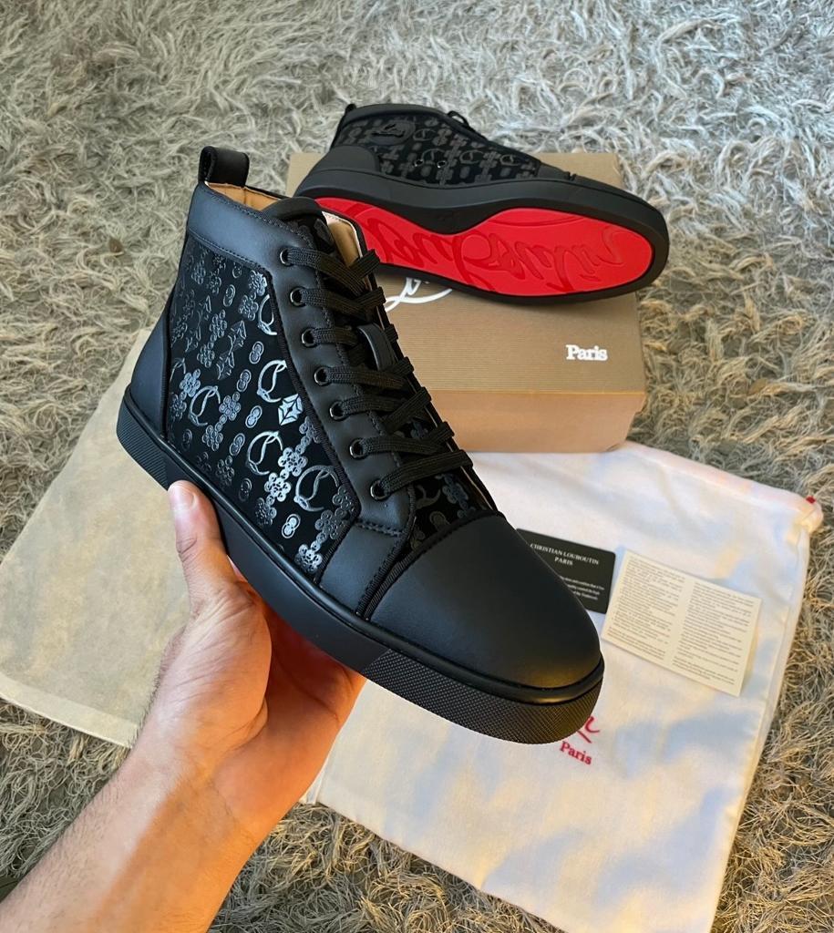 trainers with red bottoms